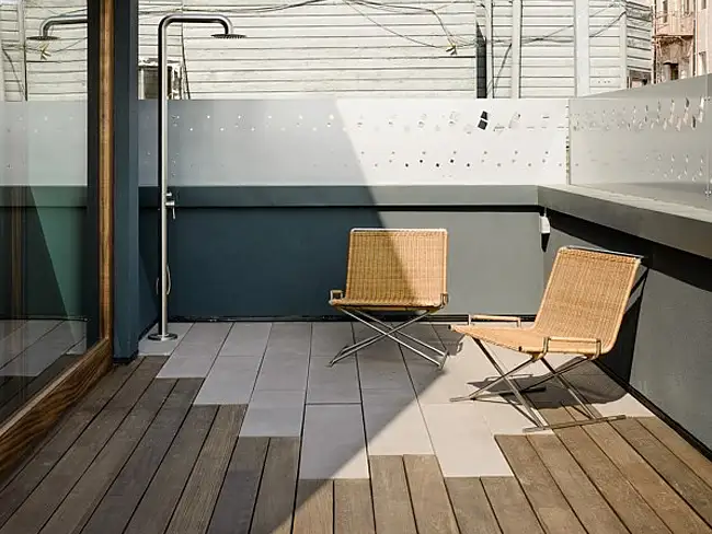 Pedestal Set Roof Pavers